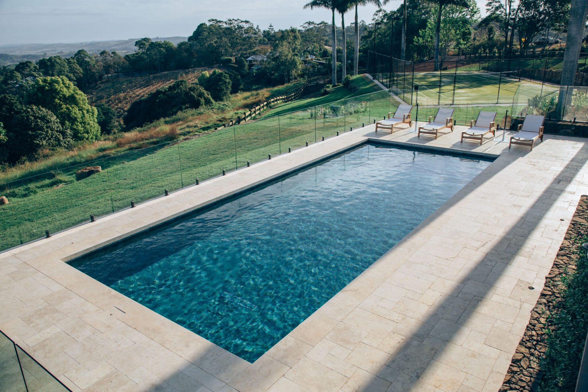 Image showcasing Pool Area Landscaping Gold Coast | Lynx Landscaping