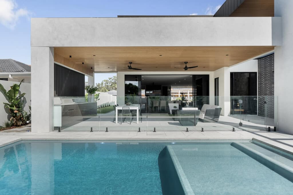 Bayview Project Pool and front yard area